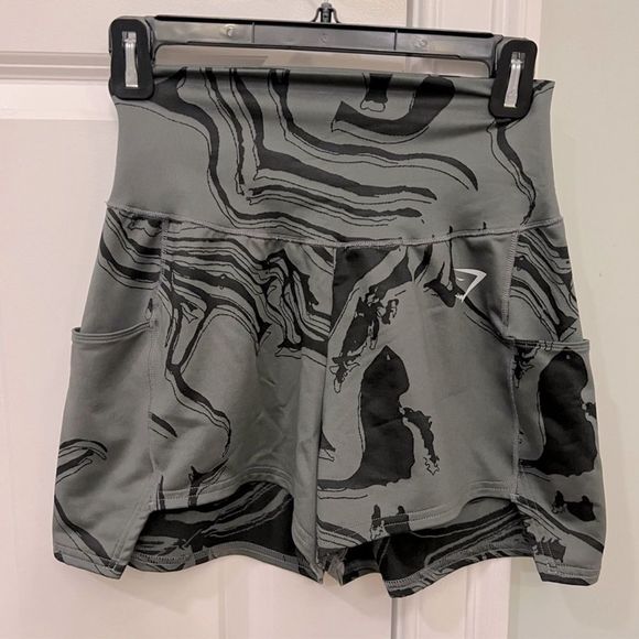 Gymshark Pants - Gymshark Power Jacquard Shorts in Excellent Preloved Condition